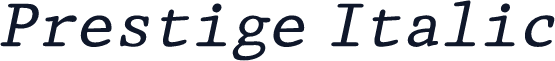 Prestige Italic