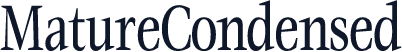 MatureCondensed
