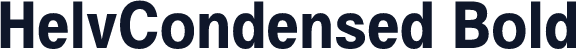 HelvCondensed Bold