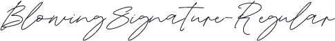 BlowingSignature-Regular