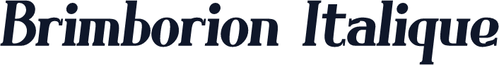 Brimborion Italique