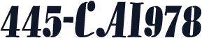 445-CAI978