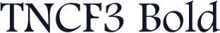 TNCF3 Bold