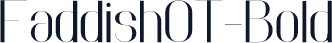 ☞FaddishOT-Bold