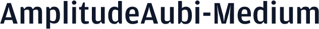 AmplitudeAubi-Medium