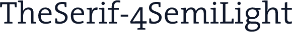 TheSerif-4SemiLight