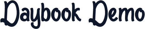 Daybook Demo