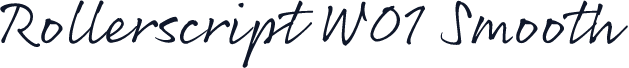 Rollerscript W01 Smooth