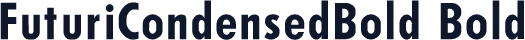FuturiCondensedBold Bold