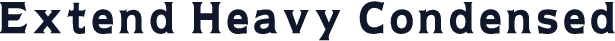 Extend Heavy Condensed