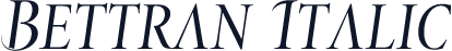 Bettran Italic