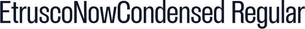 EtruscoNowCondensed Regular