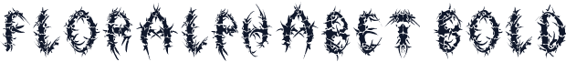 FlorAlphabet Bold