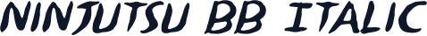 Ninjutsu BB Italic