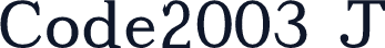Code2003 J