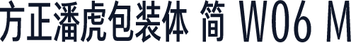 方正潘虎包装体 简 W06 M