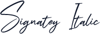 Signatey Italic