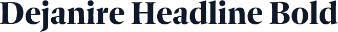 Dejanire Headline Bold