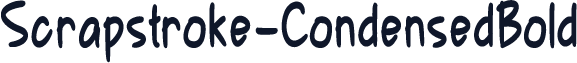 Scrapstroke-CondensedBold