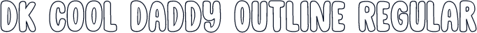 DK Cool Daddy Outline Regular