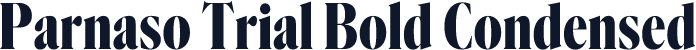 Parnaso Trial Bold Condensed