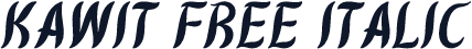 Kawit Free Italic