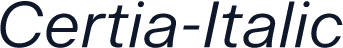 Certia-Italic