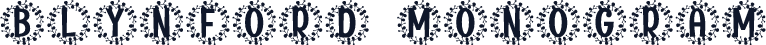 Blynford Monogram