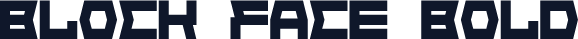 Block Face Bold