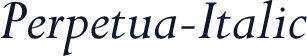 Perpetua-Italic
