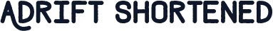 Adrift Shortened