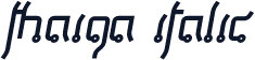 Thaiga Italic