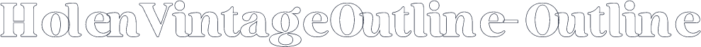 HolenVintageOutline-Outline