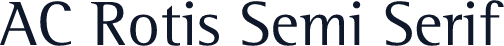 AC Rotis Semi Serif