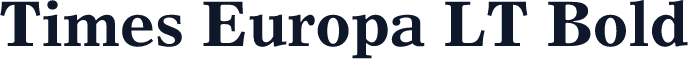 Times Europa LT Bold
