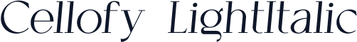 Cellofy-LightItalic