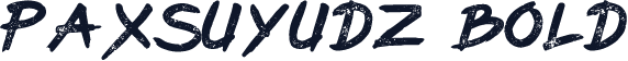 PaxSuyudz Bold