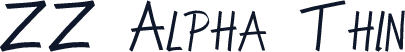 ZZ Alpha Thin