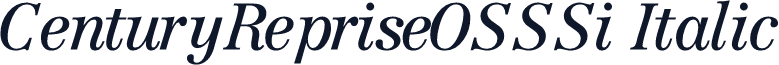 CenturyRepriseOSSSi Italic
