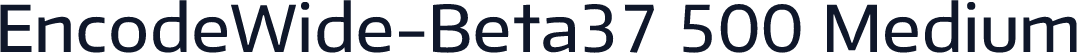 EncodeWide-Beta37 500 Medium