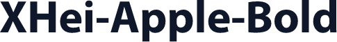 XHei-Apple-Bold