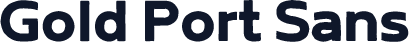 Gold Port Sans