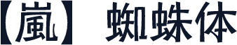【嵐】蜘蛛体