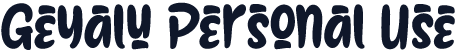Geyalu Personal Use