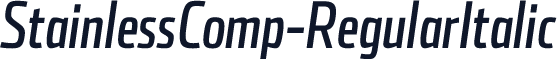 StainlessComp-RegularItalic
