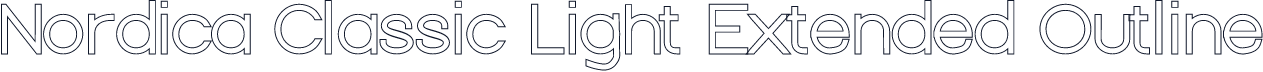 Nordica Classic Light Extended Outline