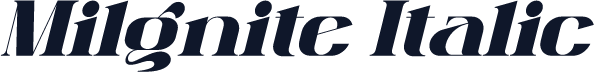 Milgnite Italic