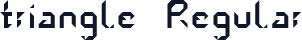 triangle Regular