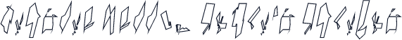 Siberia Narrow Outline Oblique