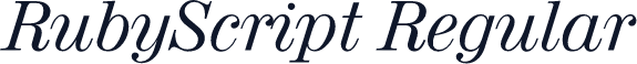 RubyScript Regular
